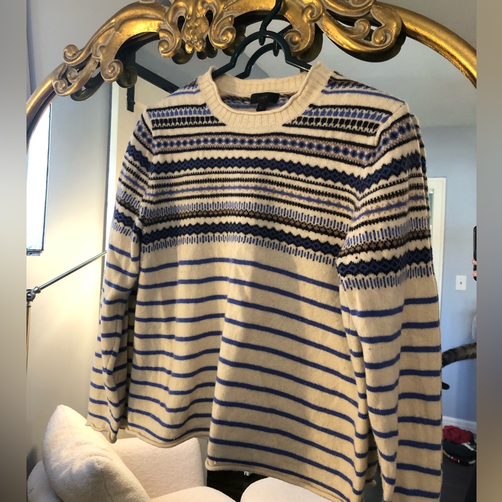 J.Crew fair isle sweater